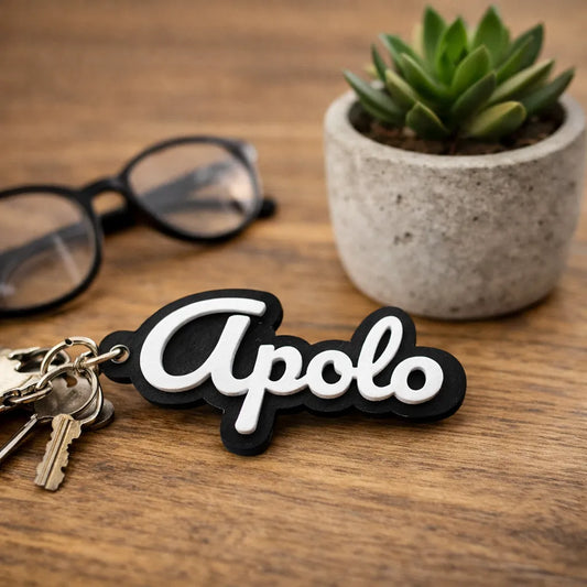 Nombre 3D Personalizado – Llavero / Mochila / Marcasitios