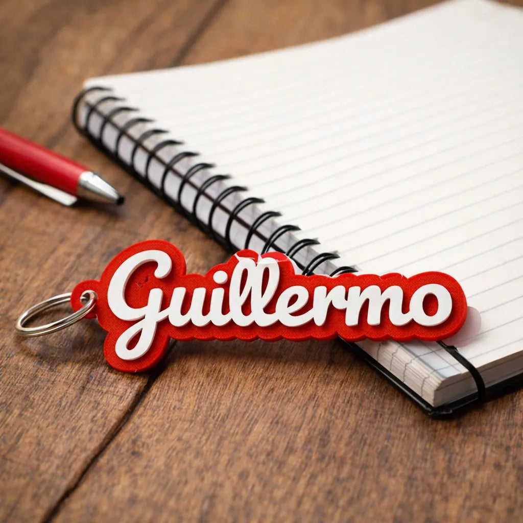 Nombre 3D Personalizado – Llavero / Mochila / Marcasitios
